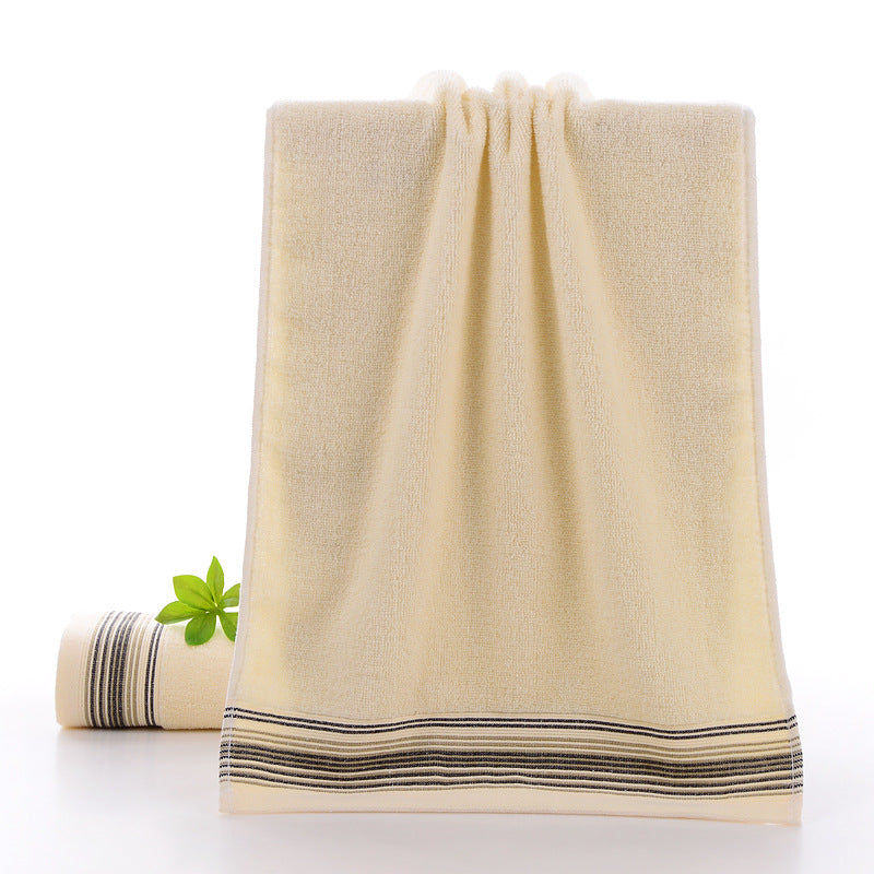 Pure Cotton Towels for Home Use with Custom Embroidery