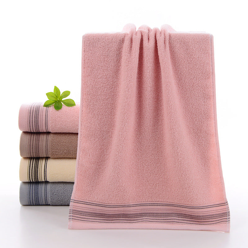 Pure Cotton Towels for Home Use with Custom Embroidery