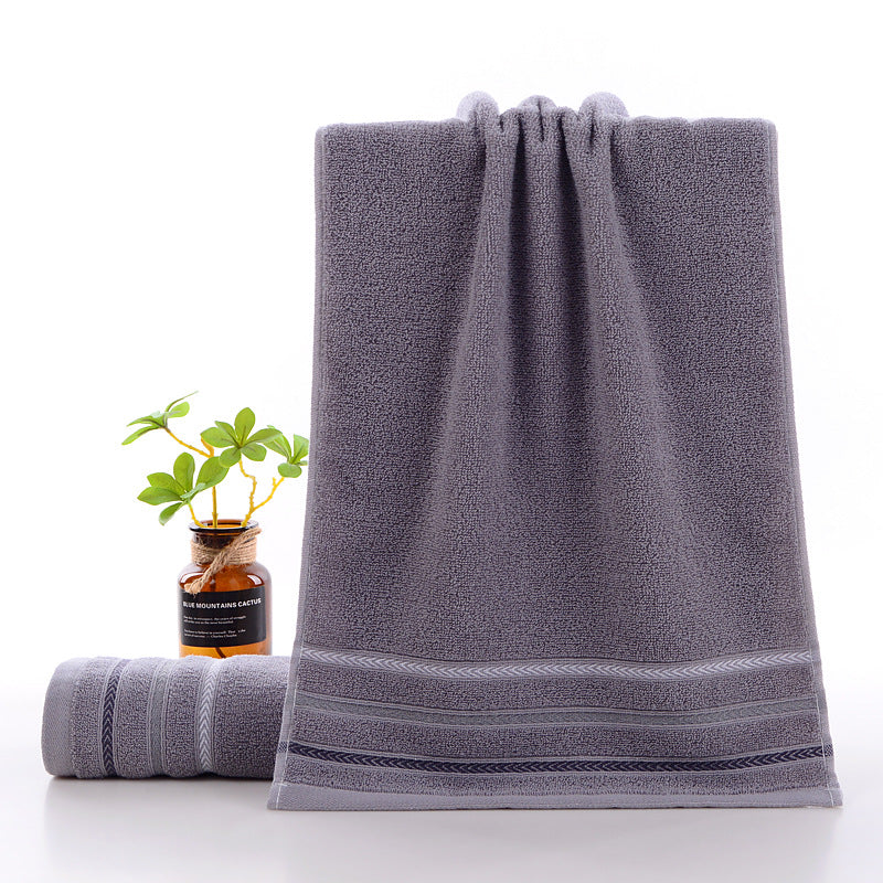 Pure Cotton Towels for Home Use with Custom Embroidery