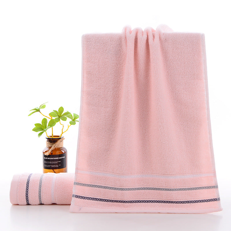 Pure Cotton Towels for Home Use with Custom Embroidery