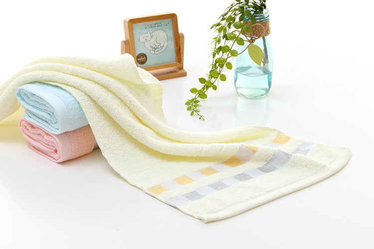 Pure Cotton Towels for Home Use with Custom Embroidery