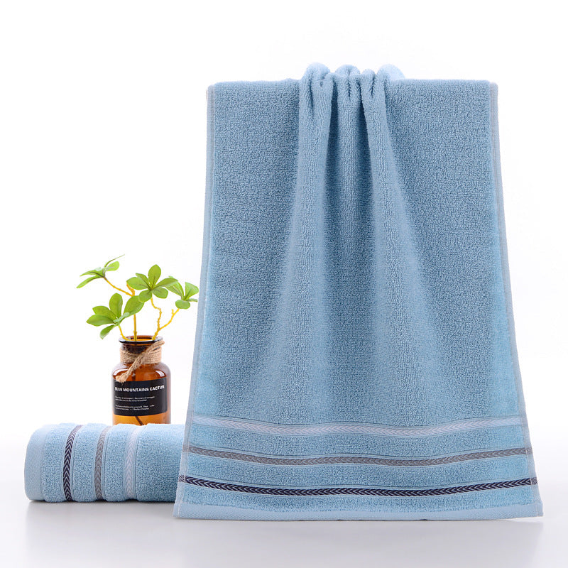 Pure Cotton Towels for Home Use with Custom Embroidery