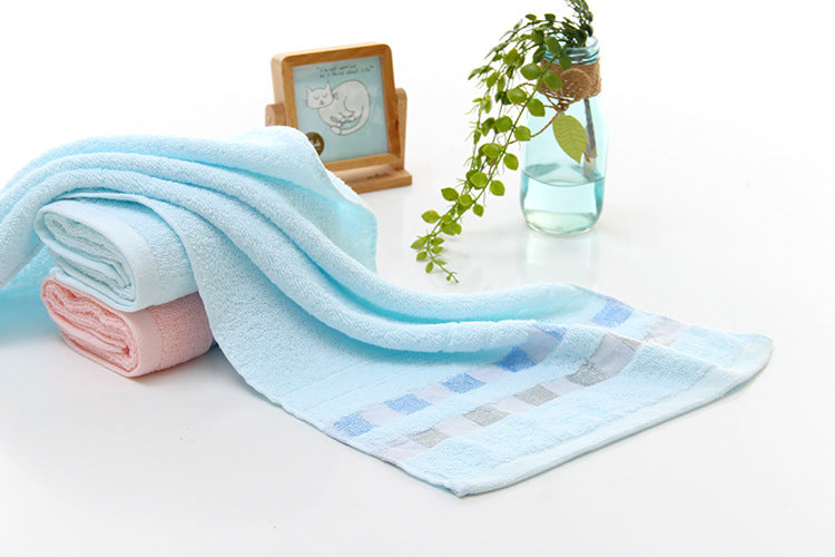 Pure Cotton Towels for Home Use with Custom Embroidery