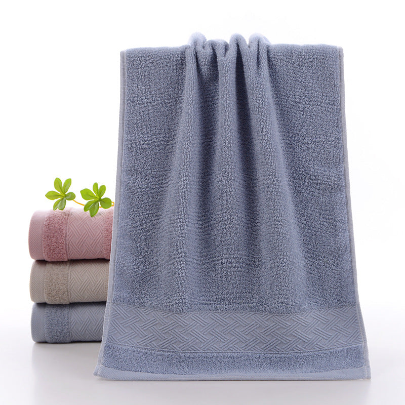 Pure Cotton Towels for Home Use with Custom Embroidery