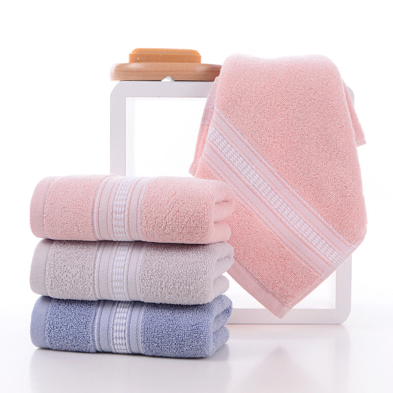 Pure Cotton Towels for Home Use with Custom Embroidery
